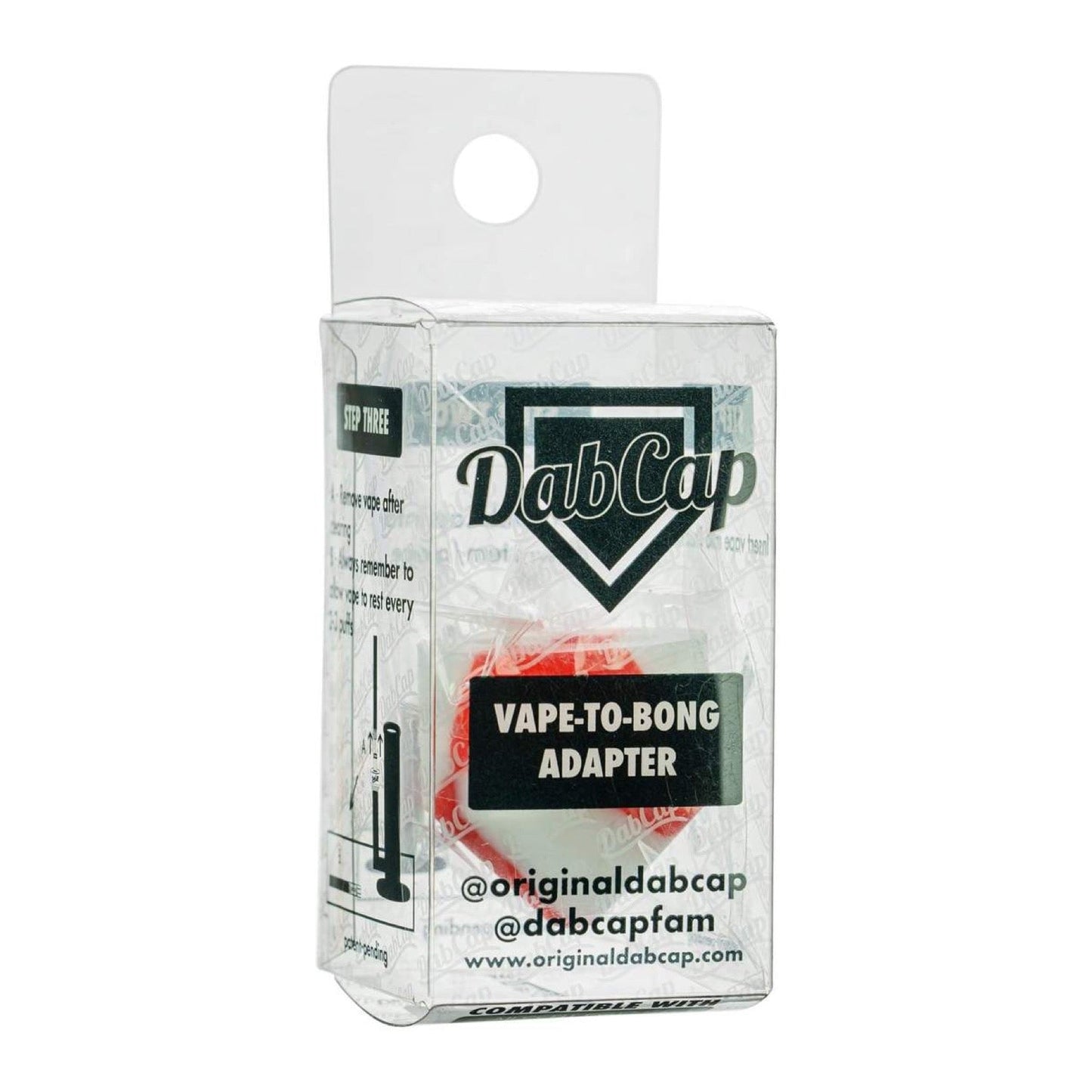 DabCap V3 - Fully Universal Vape to Bong Adapter