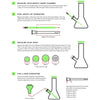 18mm to 18mm Diffuser Downstem