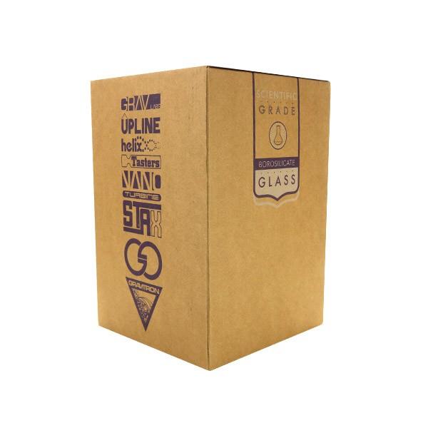 Grav® Large Clear Glass Hammer Bubbler