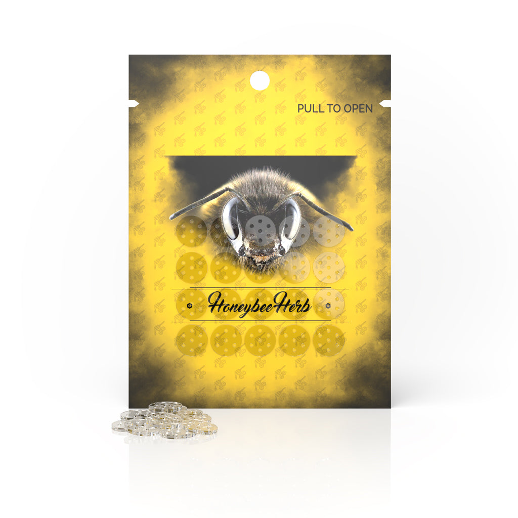 Honeybee Herb Screens for Clean Smoking - 20 Pack