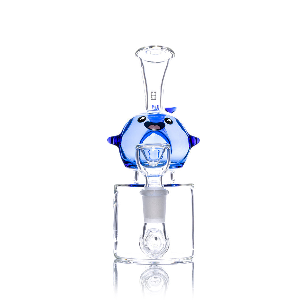 Hemper Blue Whale Glass Bong