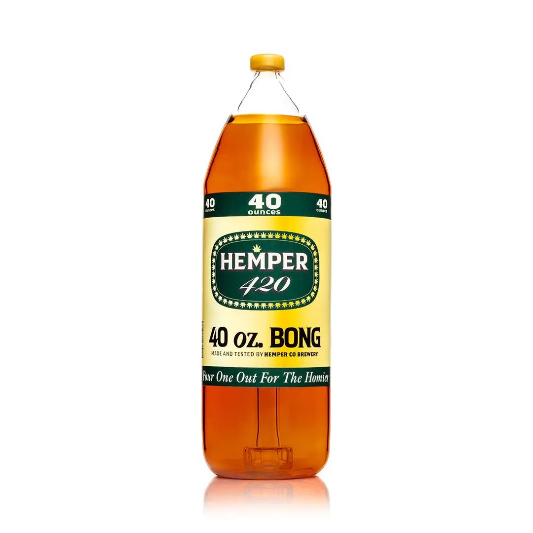 Hemper Glass Forty Ounce Bong