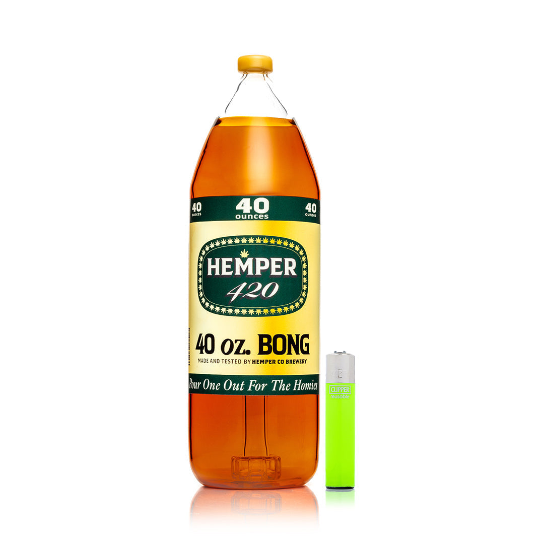 Hemper Glass Forty Ounce Bong