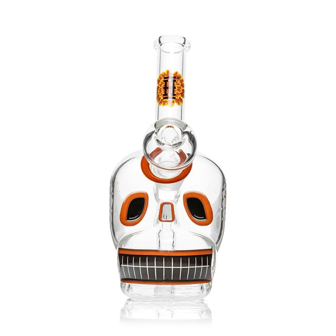 Hemper Dia De Los Muertos Skull Bong