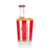 Popcorn Puffco Peak Glass Bubbler Attachment