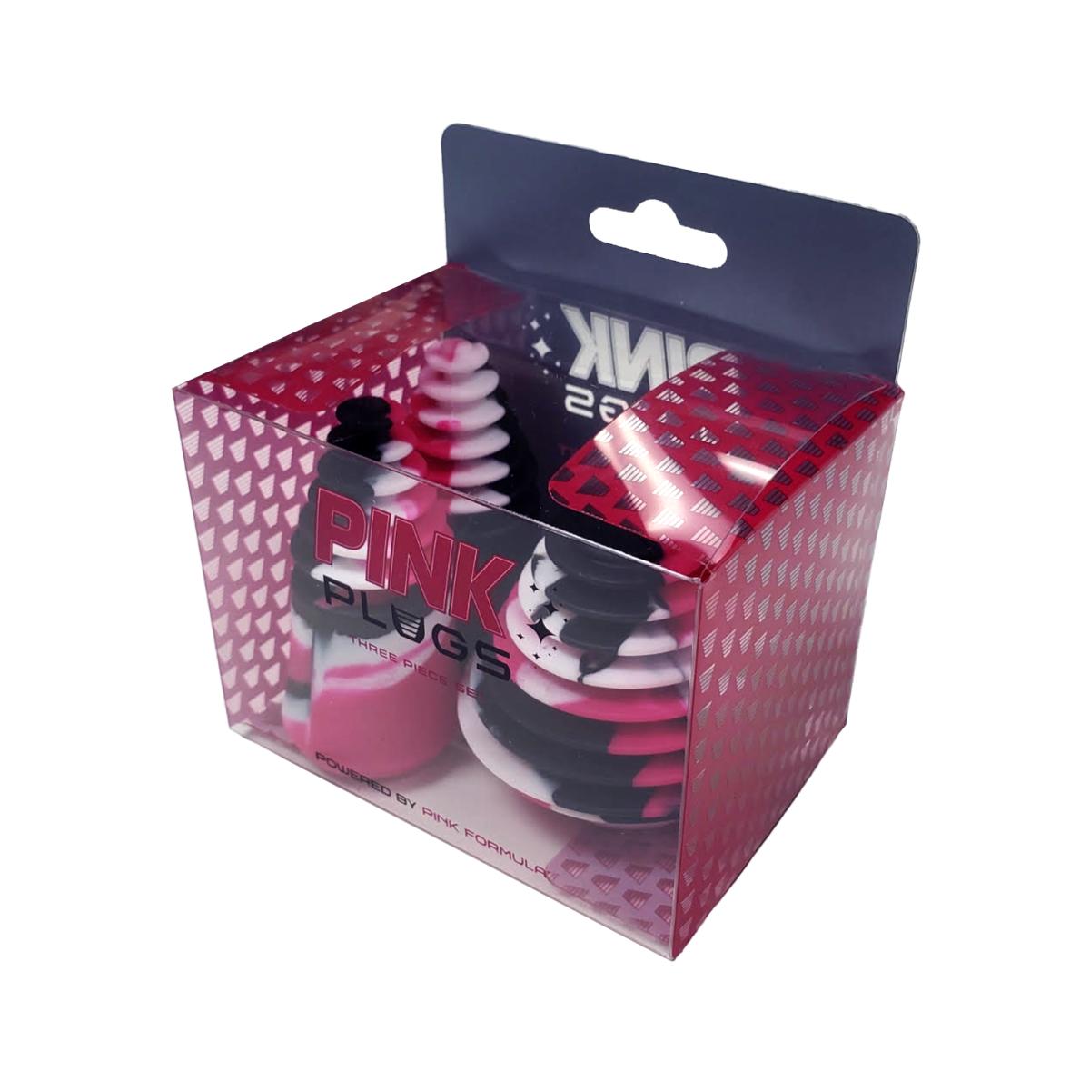 Pink Formula Pink Plugs - 3pc Bong Plugs