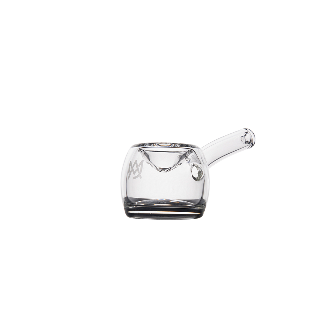 MJ Arsenal Perch Hand Pipe - Ergonomic Glass Design