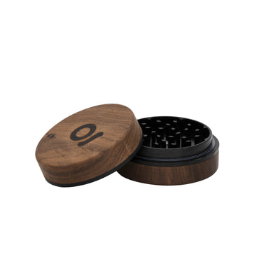 Ongrok Walnut Herb Grinder - 2-Piece for Efficient Grinding