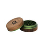 Ongrok Walnut Herb Grinder - 2-Piece for Efficient Grinding