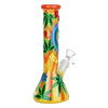 420 Leafy Sunburst Beaker Bong for Enjoyable Hits