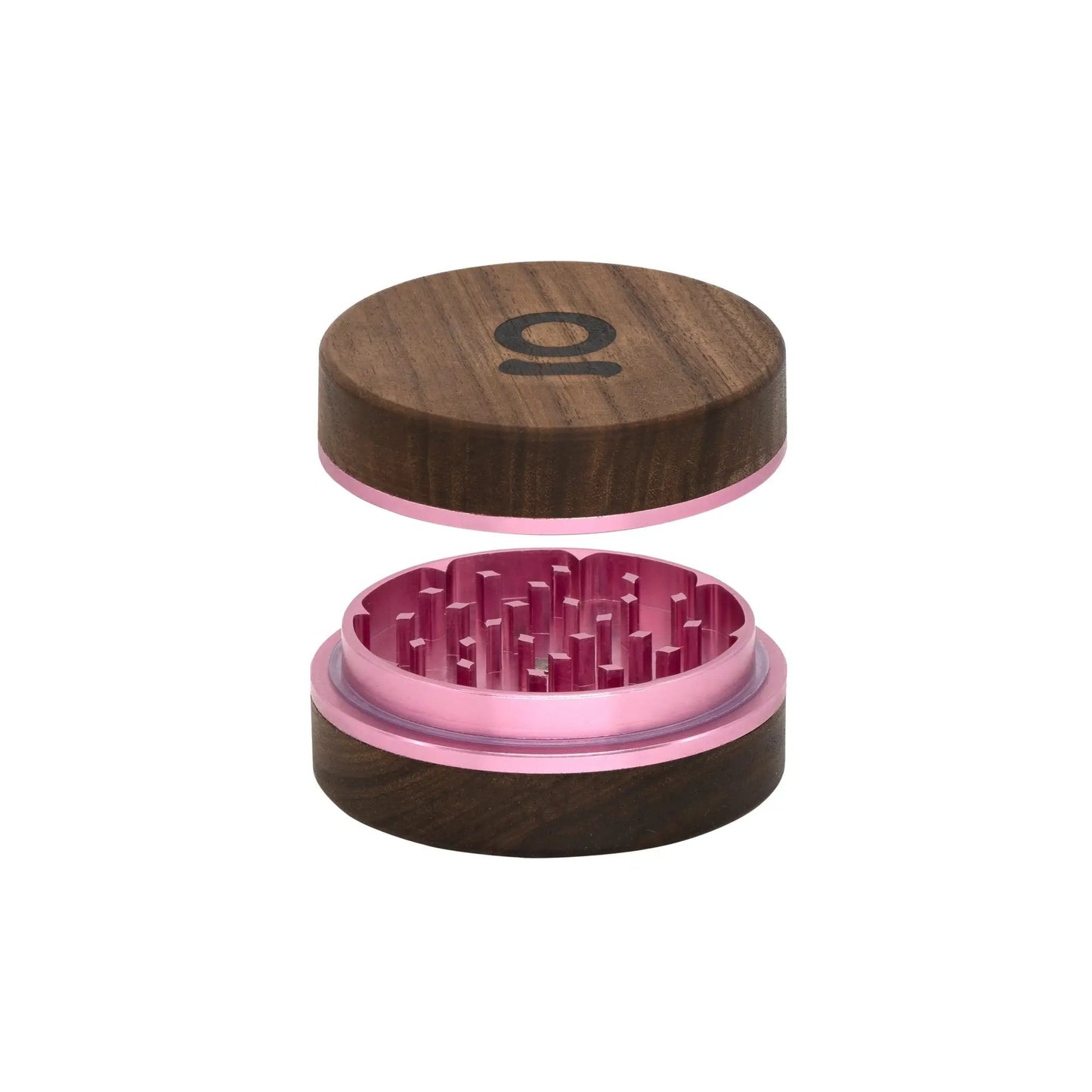 Ongrok Walnut Herb Grinder - 2-Piece for Efficient Grinding