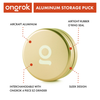 Ongrok Aluminium Storage Puck for Dry Herbs