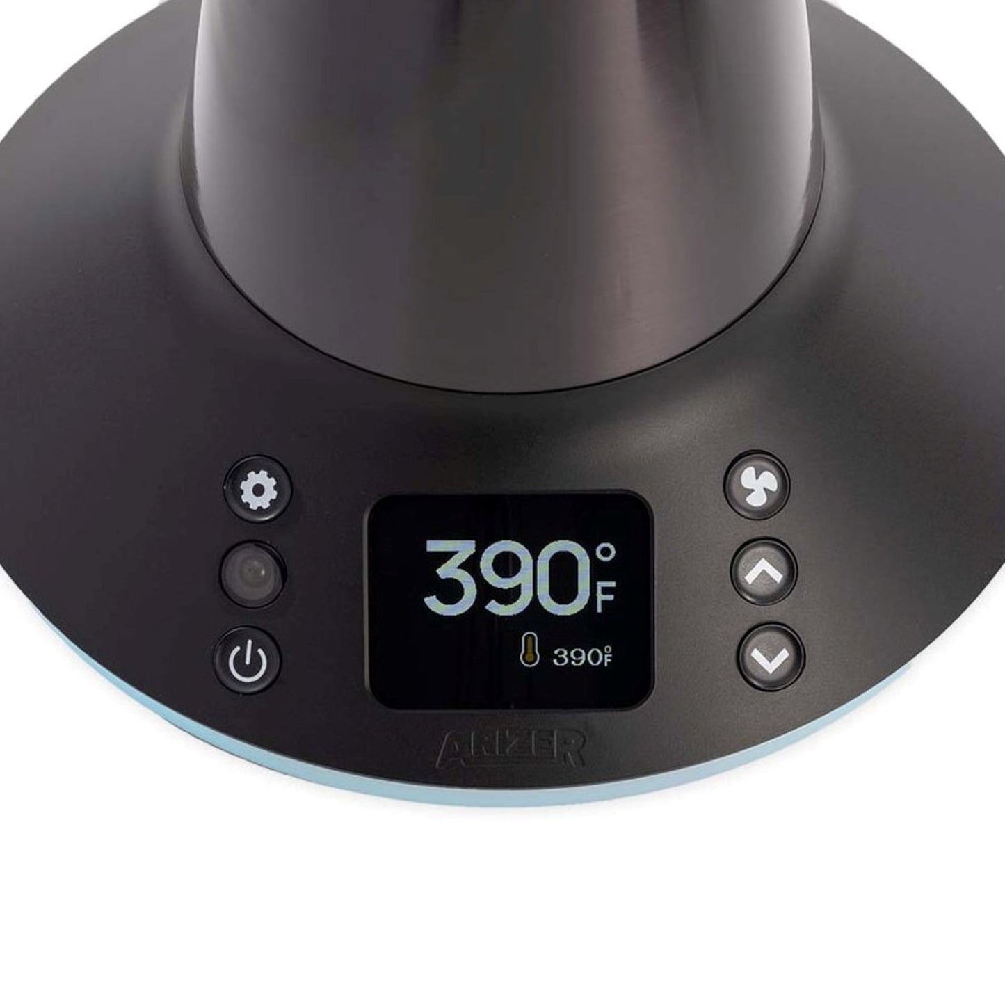 an alarm clock with the time displayed on it