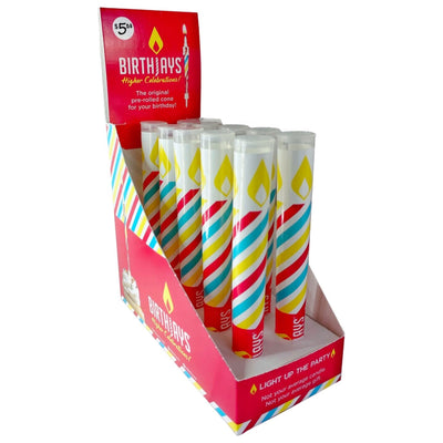 BirthJays Pre-Rolled Joint Birthday Candles 🎂