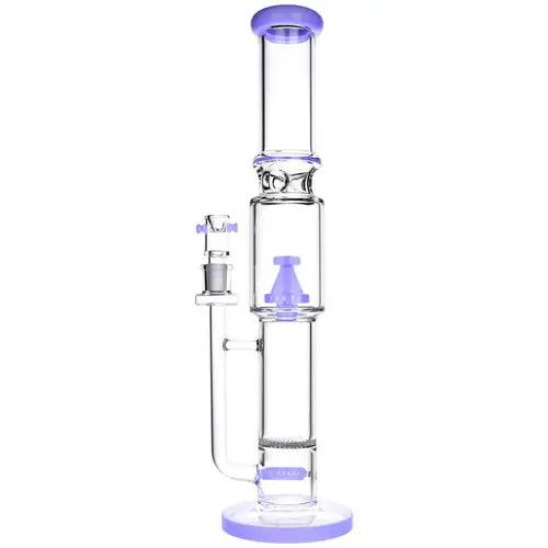 CaliConnected Cone Perc Bong Purple