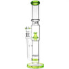CaliConnected Cone Perc Bong Green