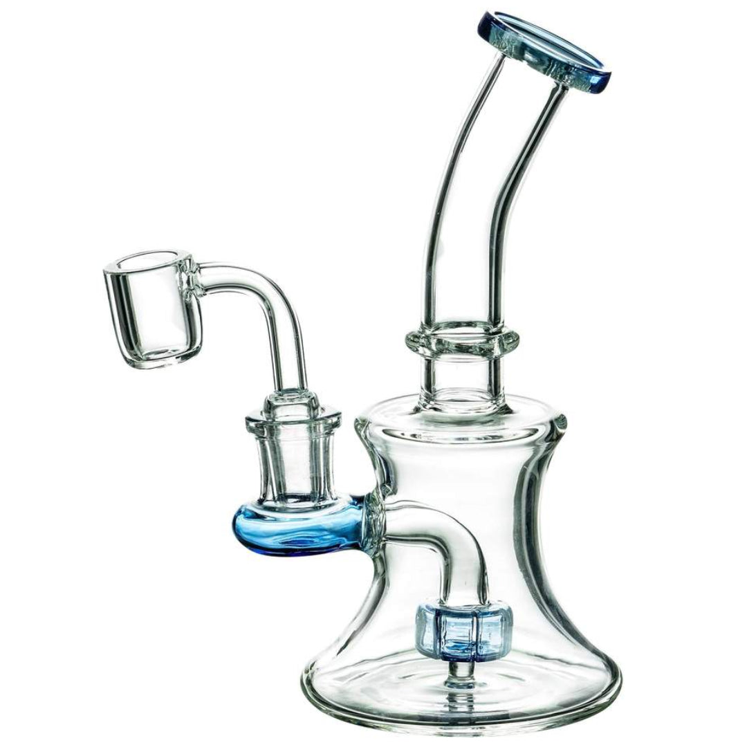 CaliConnected 7” Hourglass Dab Rig 🌿🍯