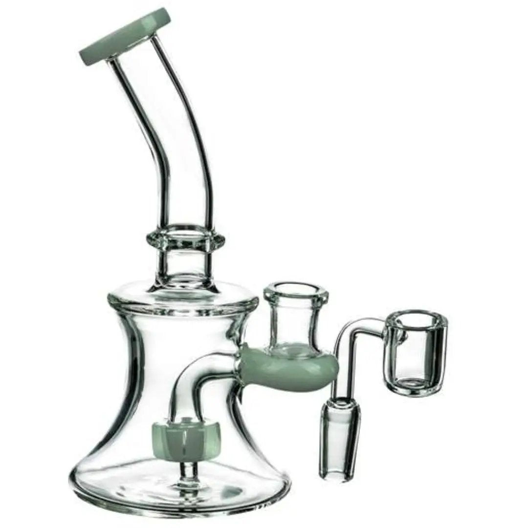CaliConnected 7” Hourglass Dab Rig 🌿🍯