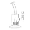 CaliConnected Mega Matrix Perc Bong White