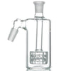 CaliConnected Clear Glass Matrix Perc Ashcatcher