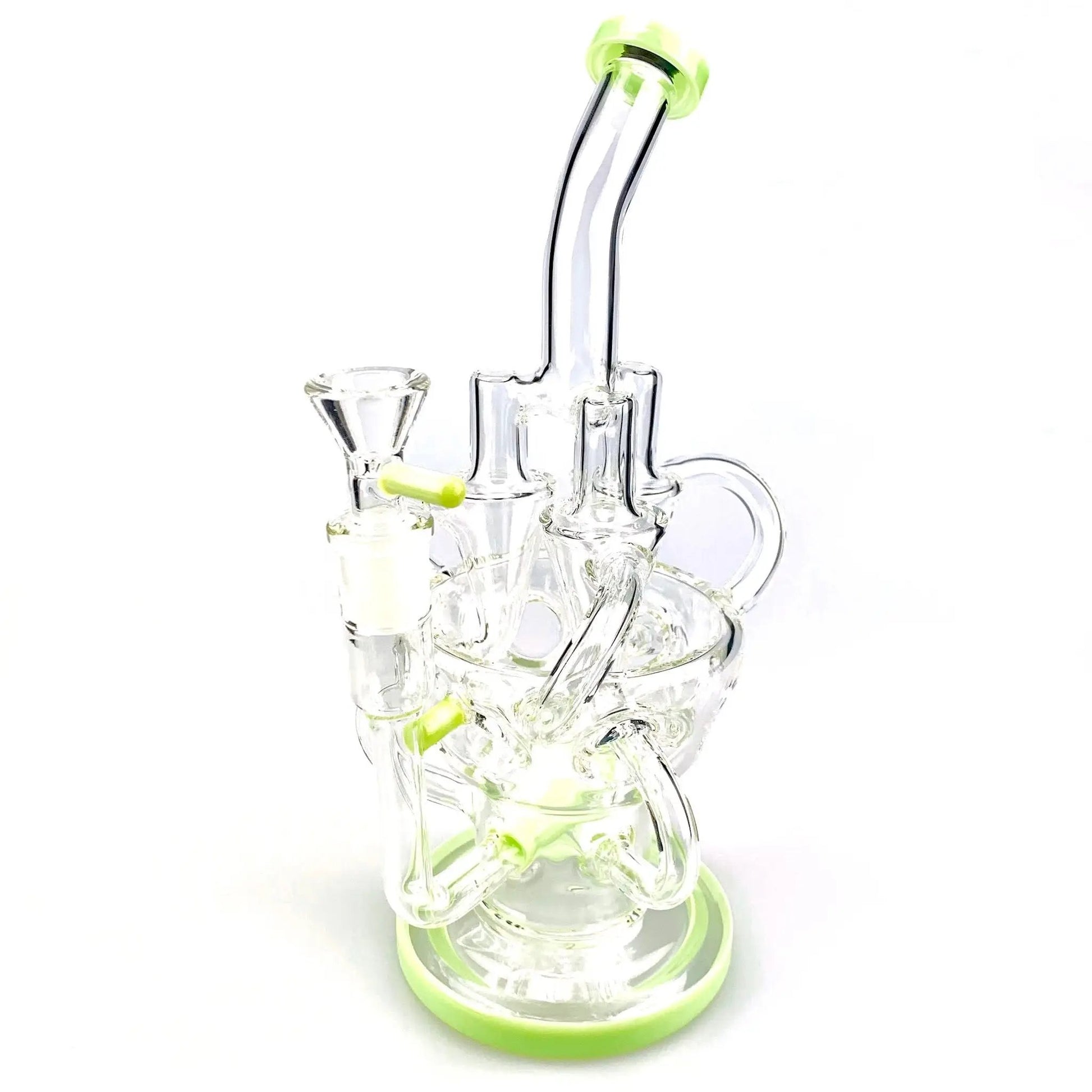 CaliConnected 10” Triple Recycler Bong