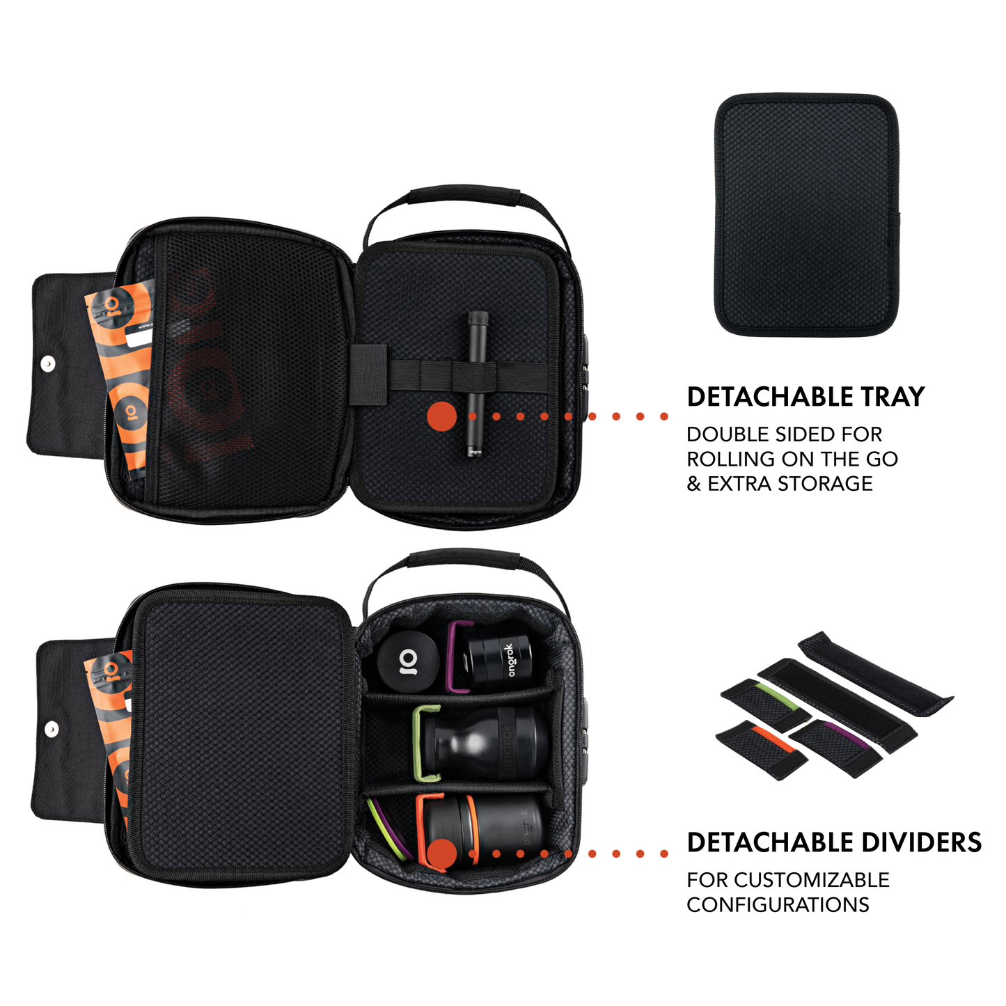 Ongrok Carbon Lined Case with Combo Lock for Security