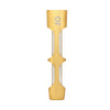 Ongrok Aluminum Glass Chillum Pipe for Convenient Smoking
