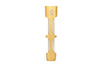 Ongrok Aluminum Glass Chillum Pipe for Convenient Smoking