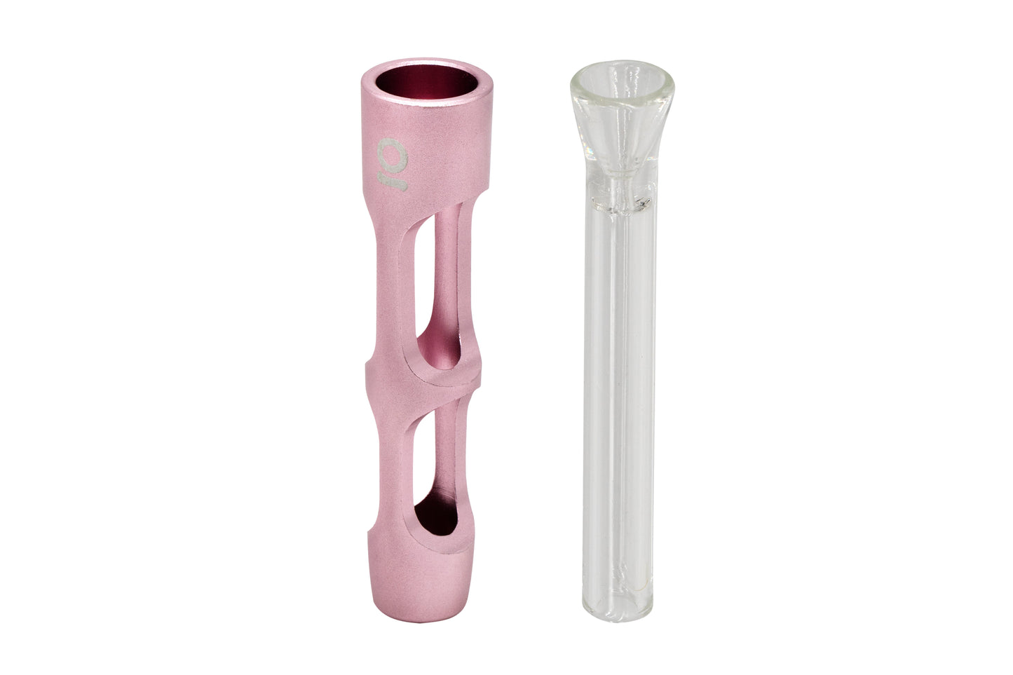 Ongrok Aluminum Glass Chillum Pipe for Convenient Smoking