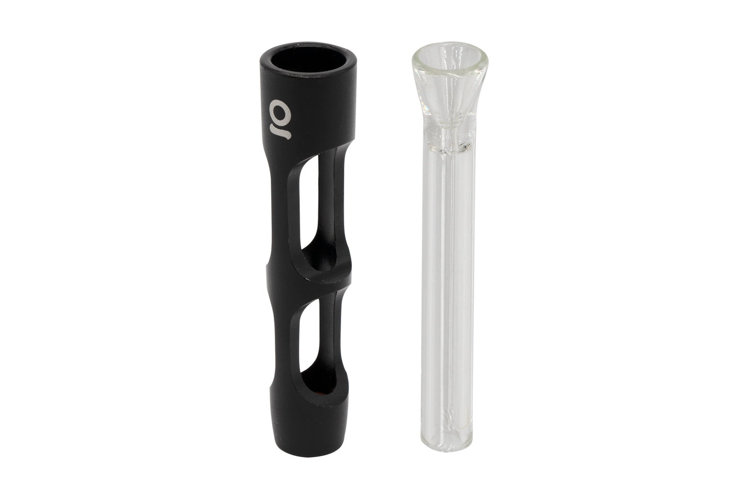 Ongrok Aluminum Glass Chillum Pipe for Convenient Smoking