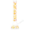 Cirrus Glass Yellow Pebble Beaker Bong