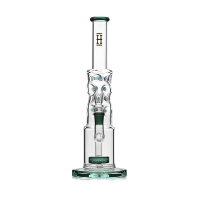 Straight Neck Bubble Bong 12"