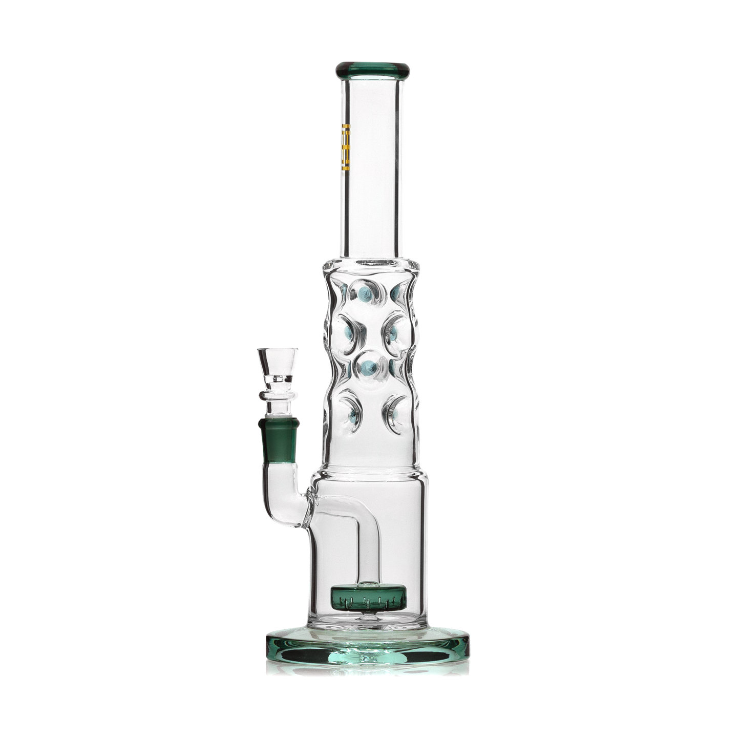 Straight Neck Bubble Bong 12"