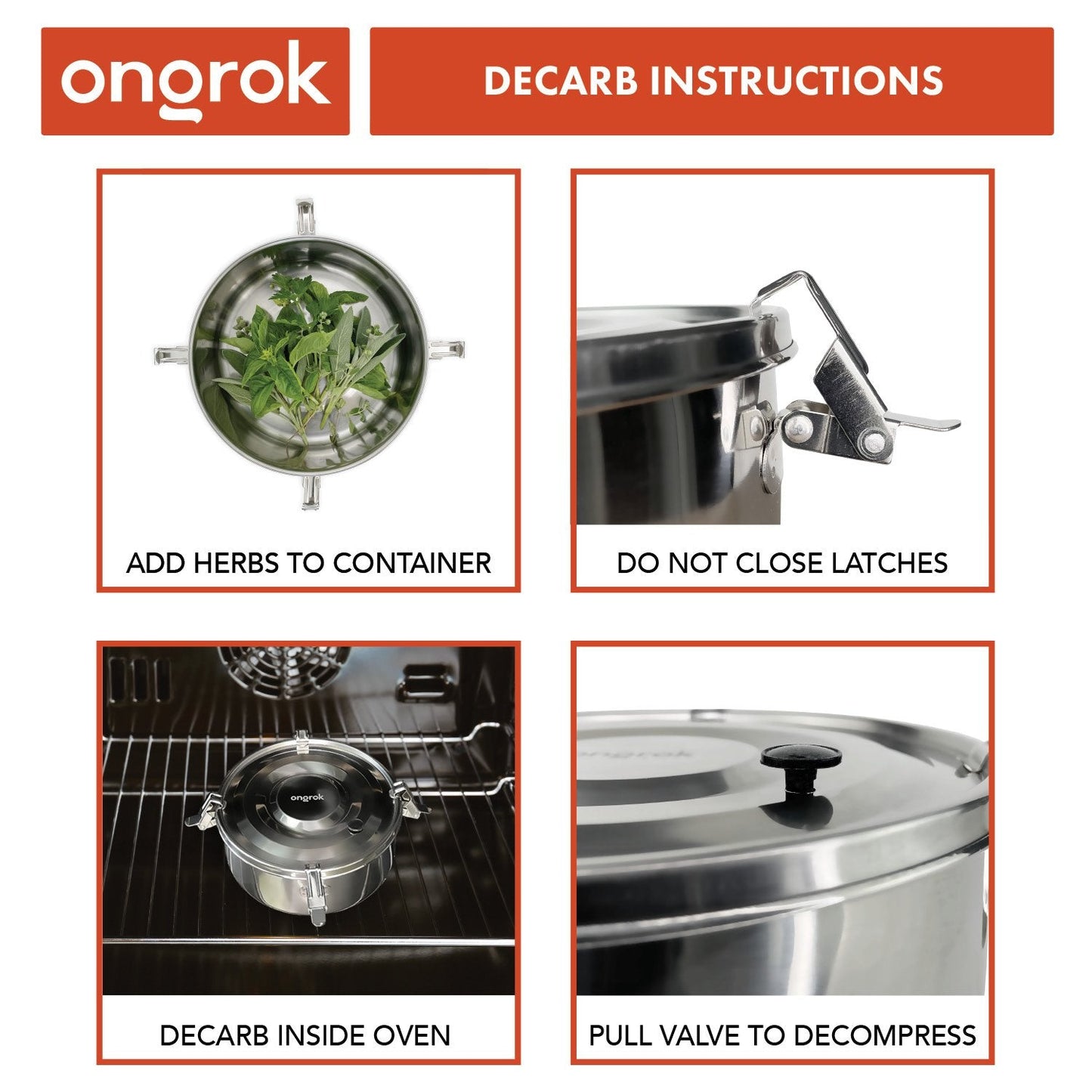 Effortless Ongrok Decarboxylation Kit for Herbs