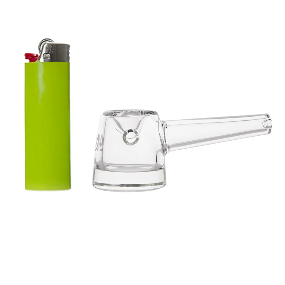 MJ Arsenal Deco Hand Pipe - Modern Art Deco Glass Design