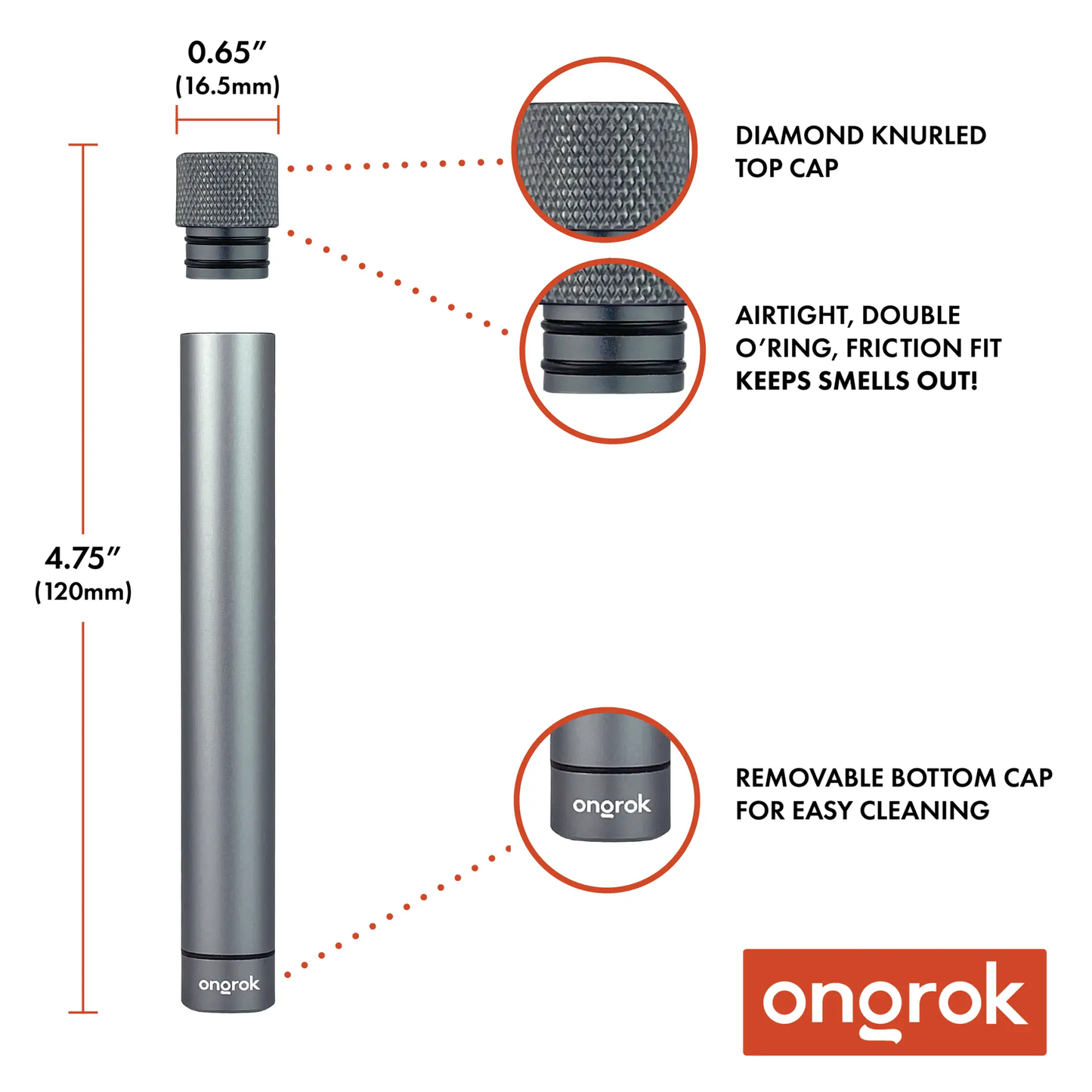 Ongrok Doob Tube: Airtight Storage for Convenience