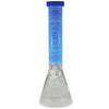EG Glass Clock Beaker Bong Light Blue