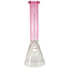 EG Glass Square Beaker Bong Pink