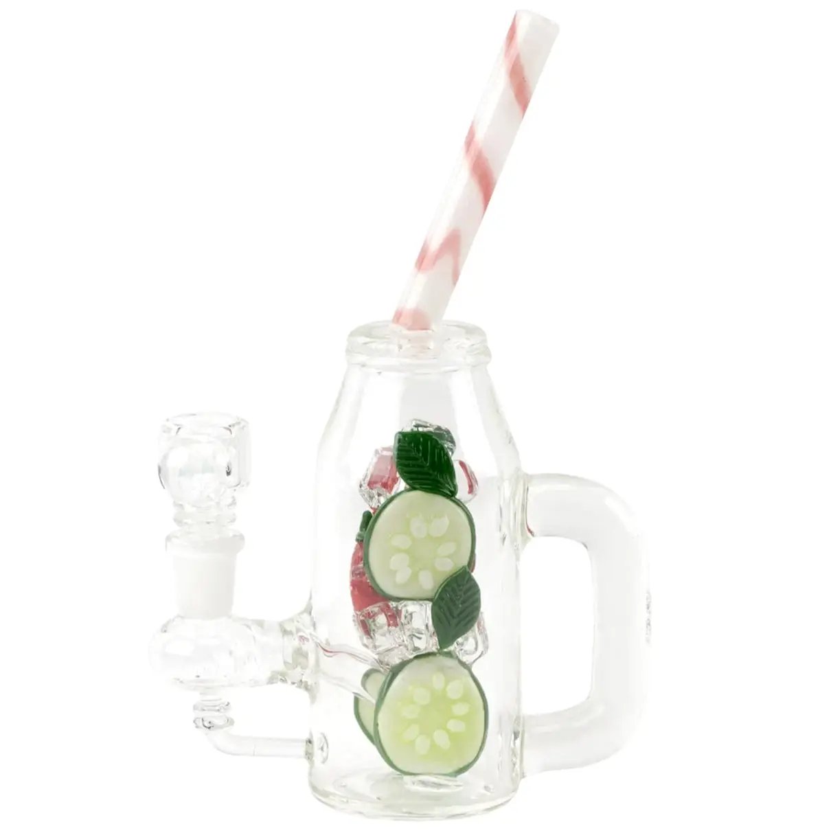Empire Glassworks Strawberry Cucumber Detox Water Pipe