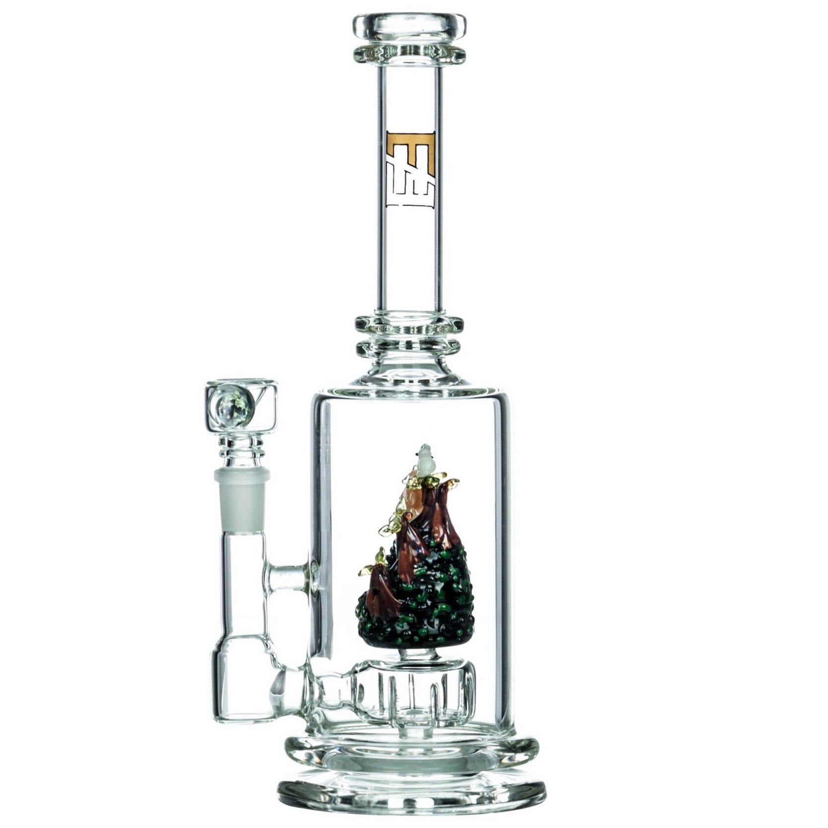 Empire Glassworks 12” Bioluminescent Bonsai Bong 🌳