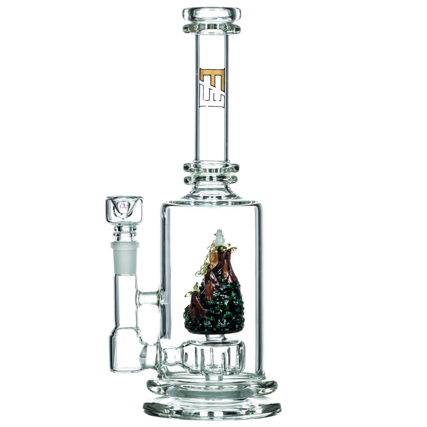 Empire Glassworks 12” Bioluminescent Bonsai Bong 🌳