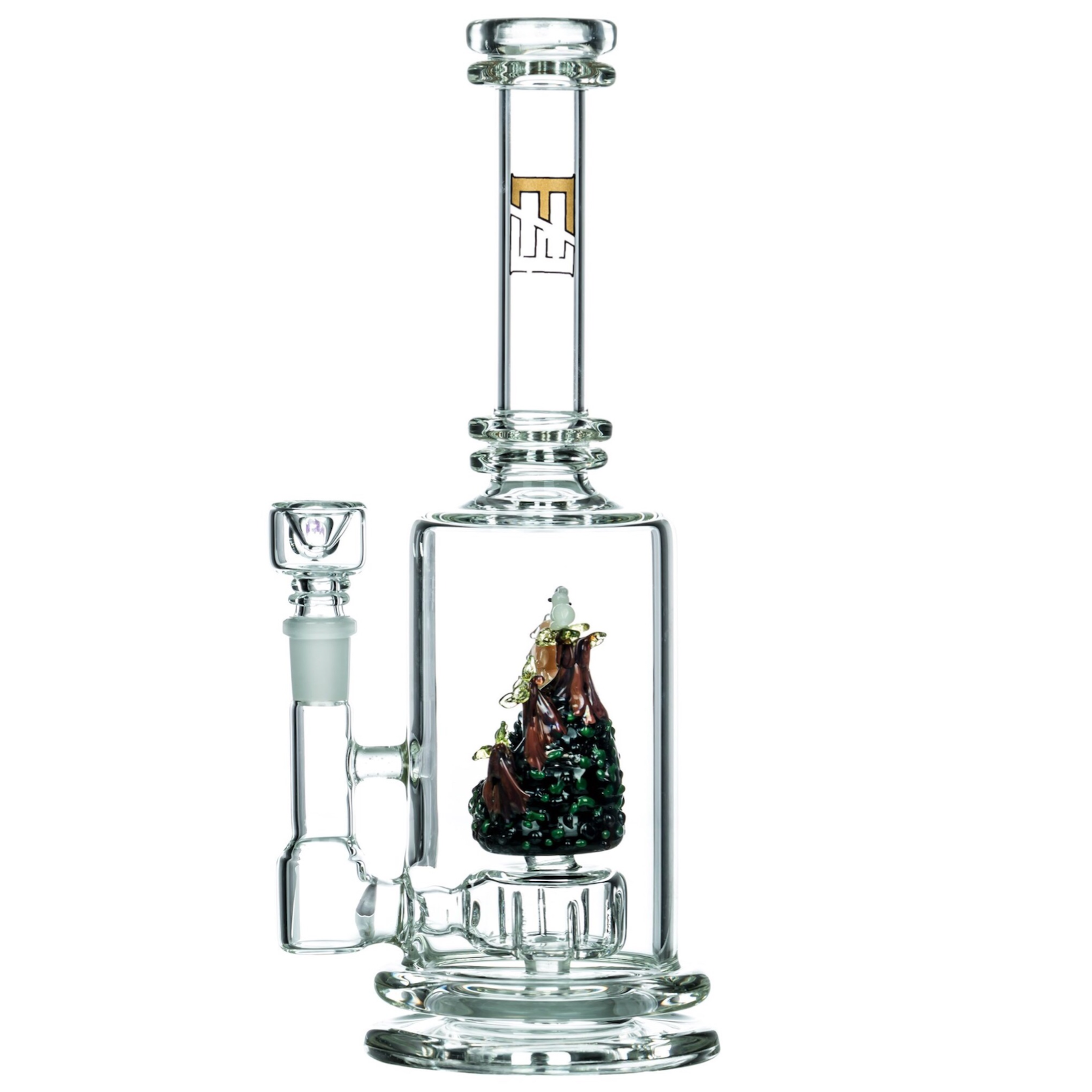 Empire Glassworks 12” Bioluminescent Bonsai Bong 🌳