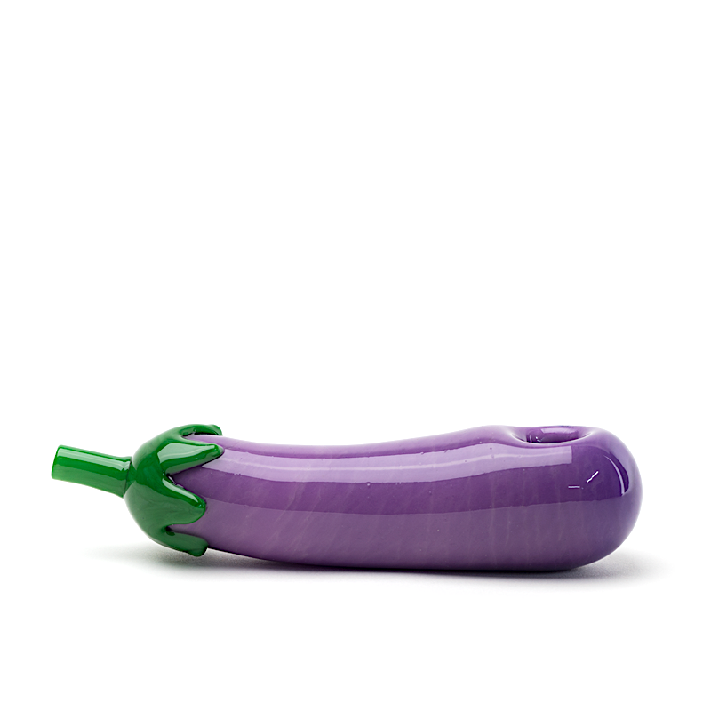 Empire Glassworks Eggplant Hand Pipe 🍆