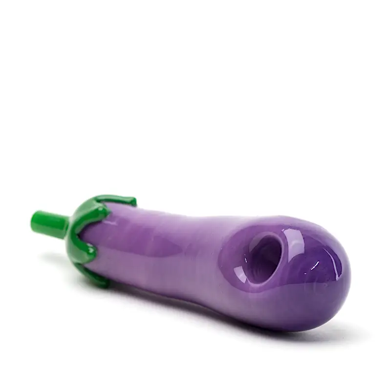 Empire Glassworks Eggplant Hand Pipe 🍆