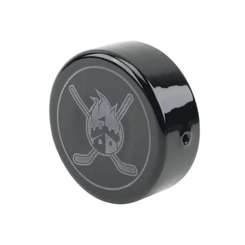 Empire Glassworks Hockey Puck Pipe Front