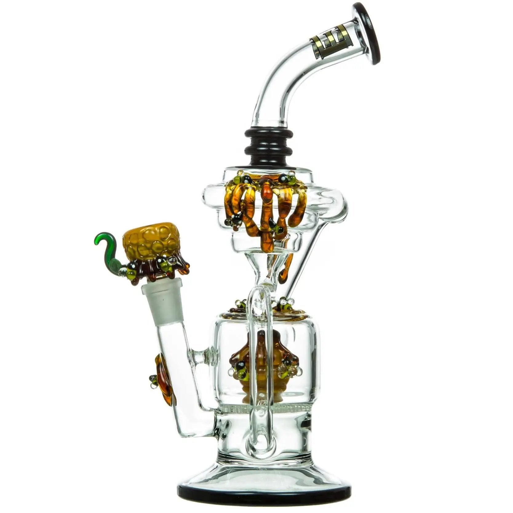 Empire Glassworks Large Beehive Recycler Bong 🐝