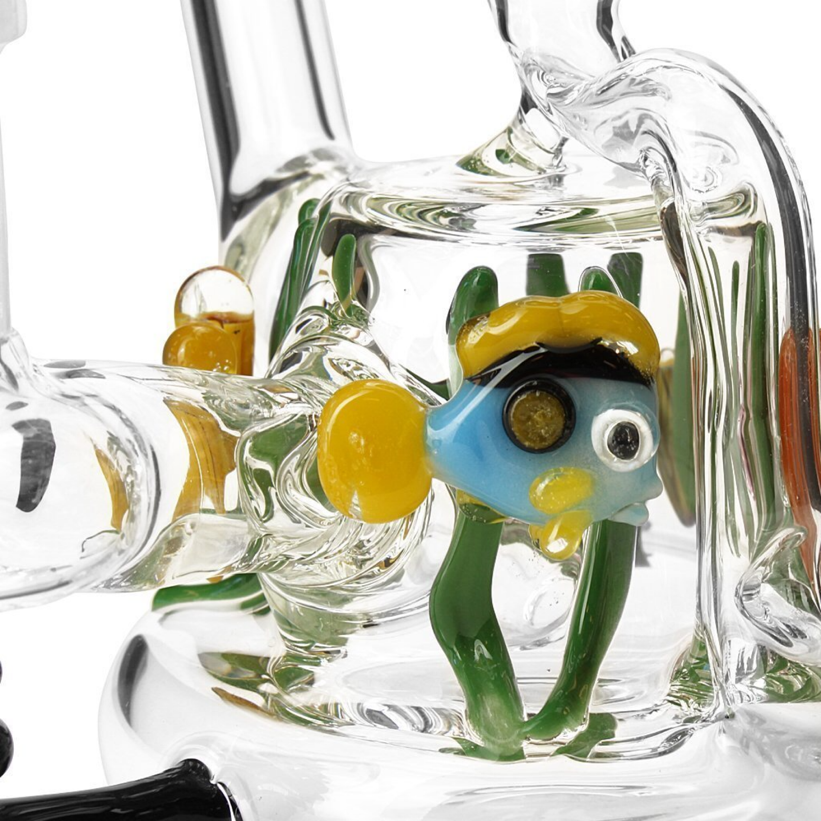 Empire Glassworks East Australian Current Mini Recycler Bong 🐠