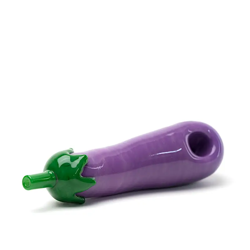 Empire Glassworks Eggplant Hand Pipe 🍆