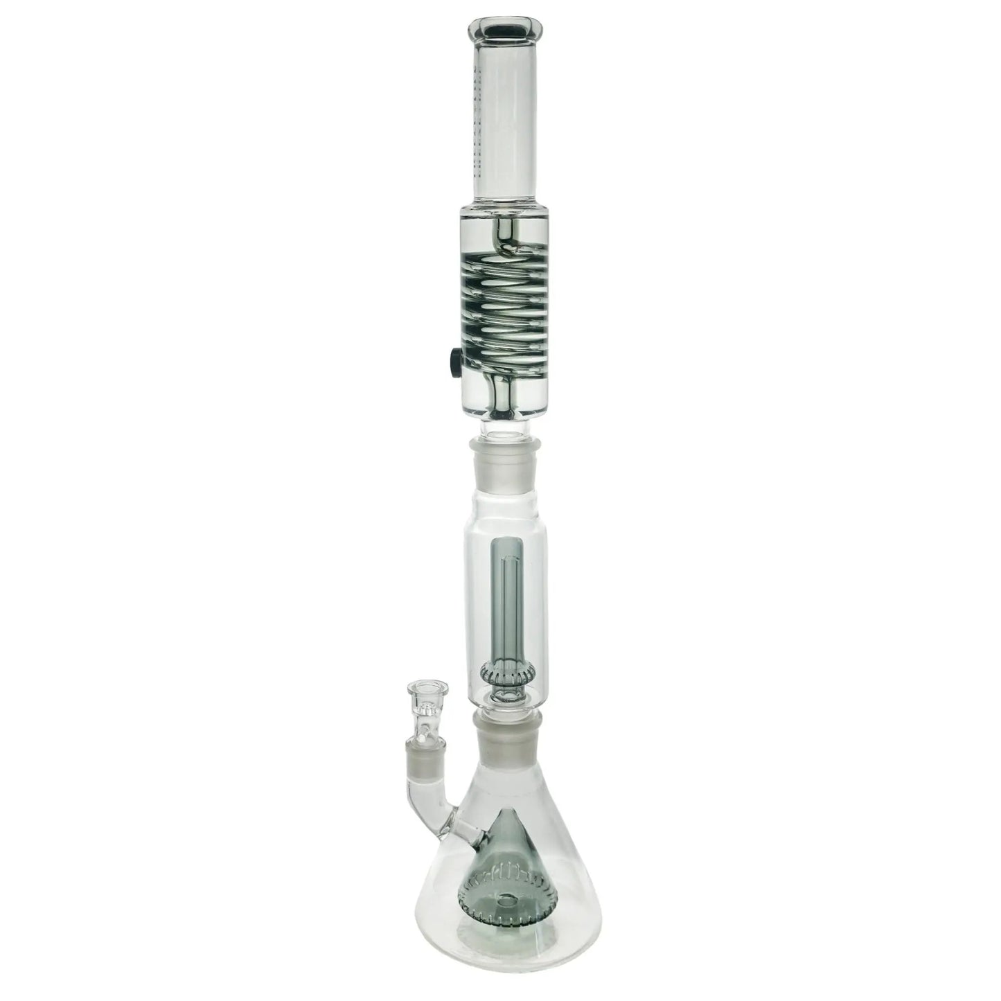 Freeze Pipe Dual Beaker Bong Side