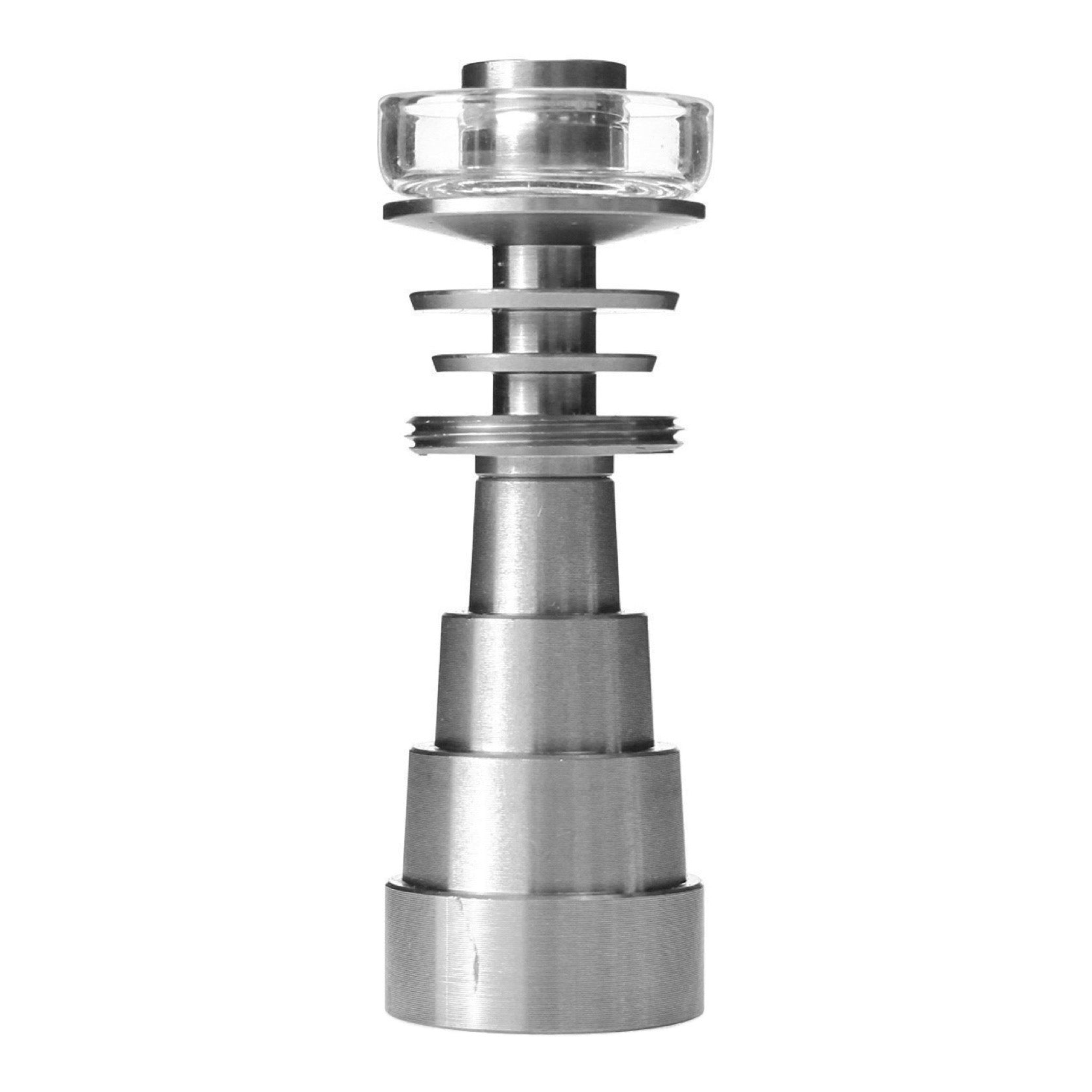 Fully Universal Titanium Nail w. Quartz Dish (6-in-1)